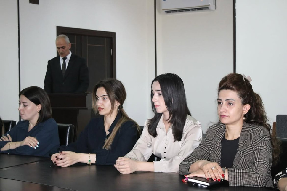 Korrupsiyaya qarşı mübarizə və etik davranış qaydaları ilə bağlı tədbir keçirilib